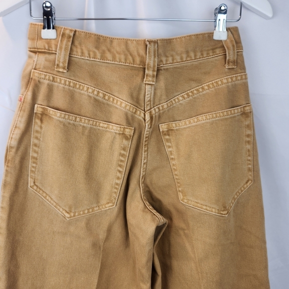 Alexander Wang Brown Belted Raver Jeans size 24 BNWT - Picture 11 of 13